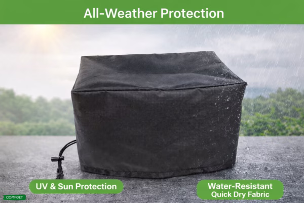 Waterproof Touchscreen Cover with Drawstring for EVolution & Denago Golf Cart