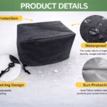 Waterproof Touchscreen Cover with Drawstring for EVolution & Denago Golf Cart