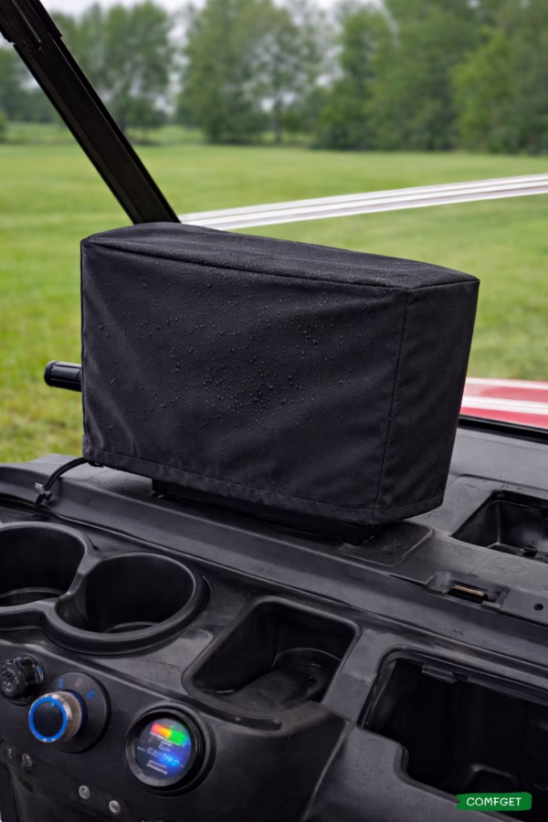 Waterproof Touchscreen Cover with Drawstring for EVolution & Denago Golf Cart